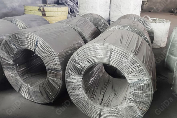 Cored wire from GuiDa Metals manufacturers